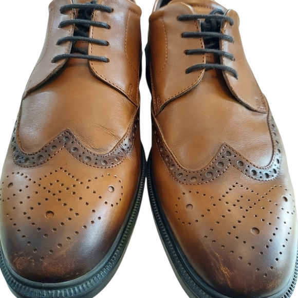 ECCO Lisbon Wingtip Brogue Oxford Dress Shoe Leather main image 9